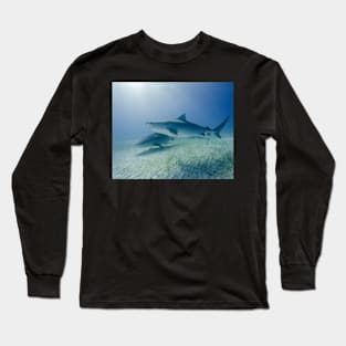 Two Tiger Sharks in the Sun Long Sleeve T-Shirt